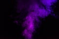 abstract mystical black background with violet